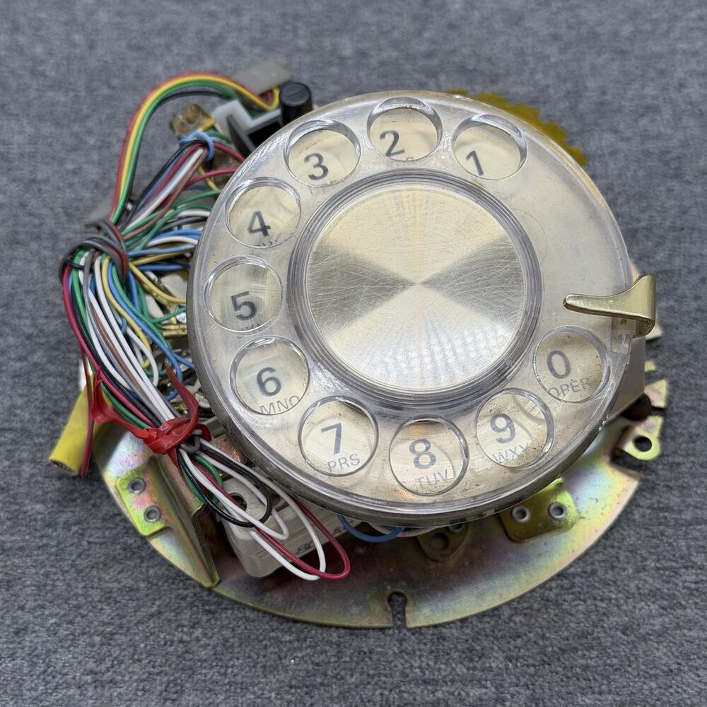 Vintage Western Electric Designer Rotary Phone Base Plate Assembly Serial 781321